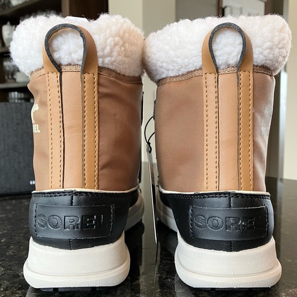 New Sorel Women's Explorer Carnival Boot, Short Winter Boots Faux Fur Short Boot - Picture 9 of 16